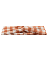 Cider Gingham Mom Headband